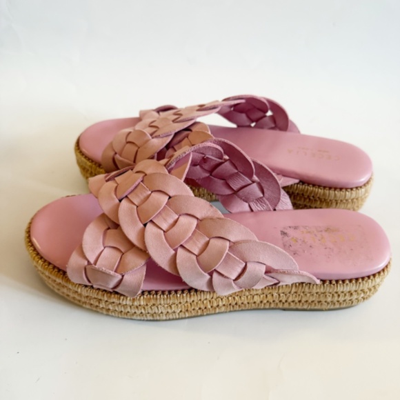 Cecelia New York Leather Grace Pink Sandals Size 8.5 - Picture 6 of 7